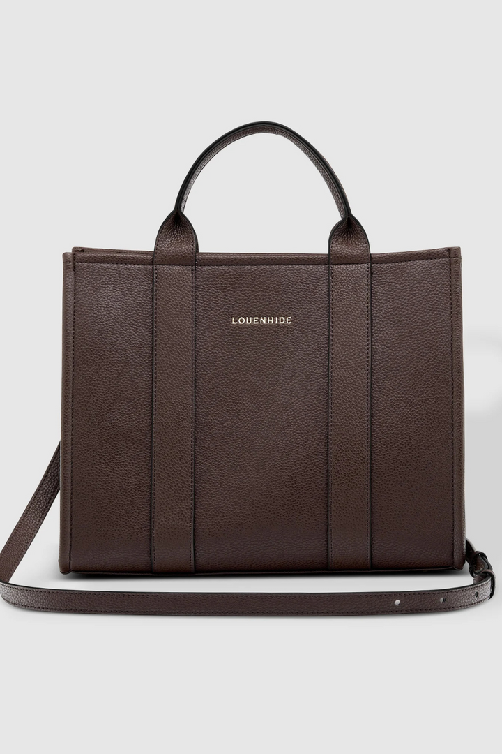 Manhattan Tote Bag in Chocolate