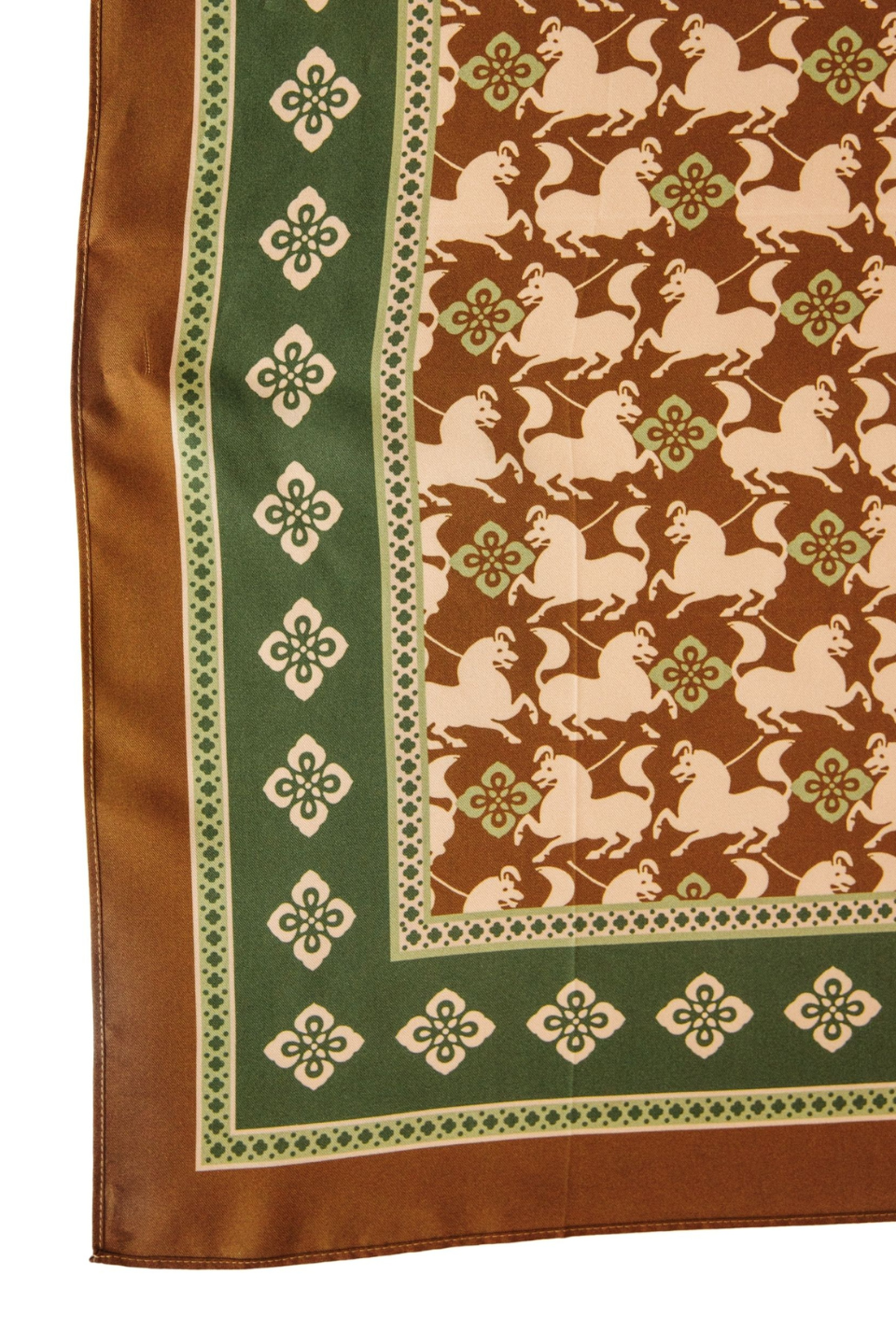 Palm Palm Ana Silk Neck Scarf Palm Palm