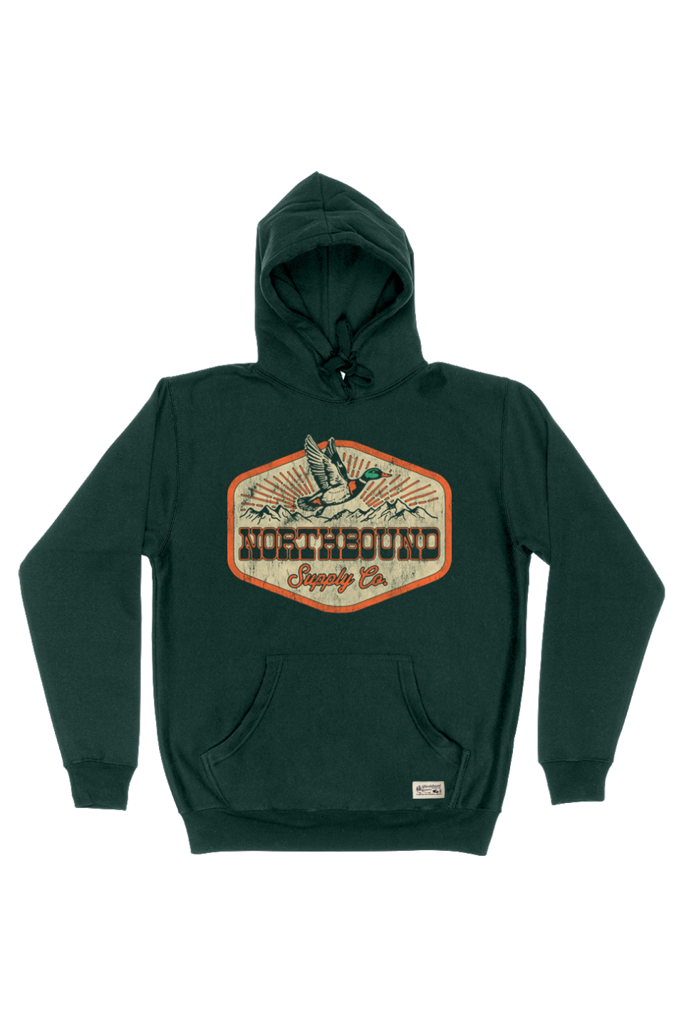 FLYING DUCK HOODIE - Hot Peppers Clothing