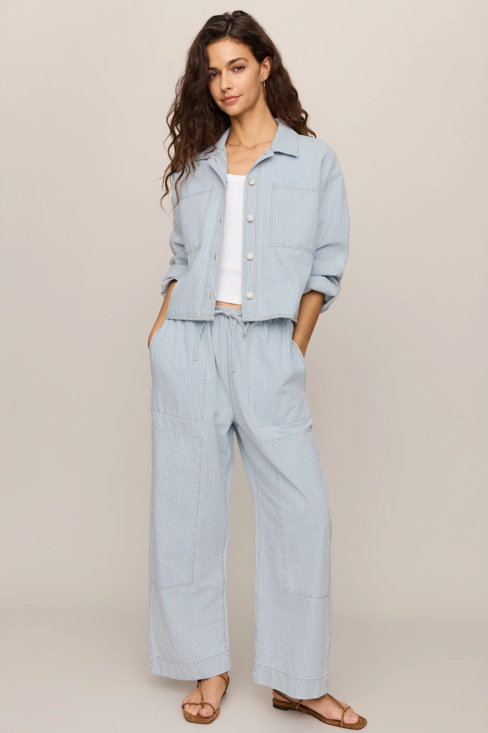 Z Supply Soft Denim Carpenter Pant