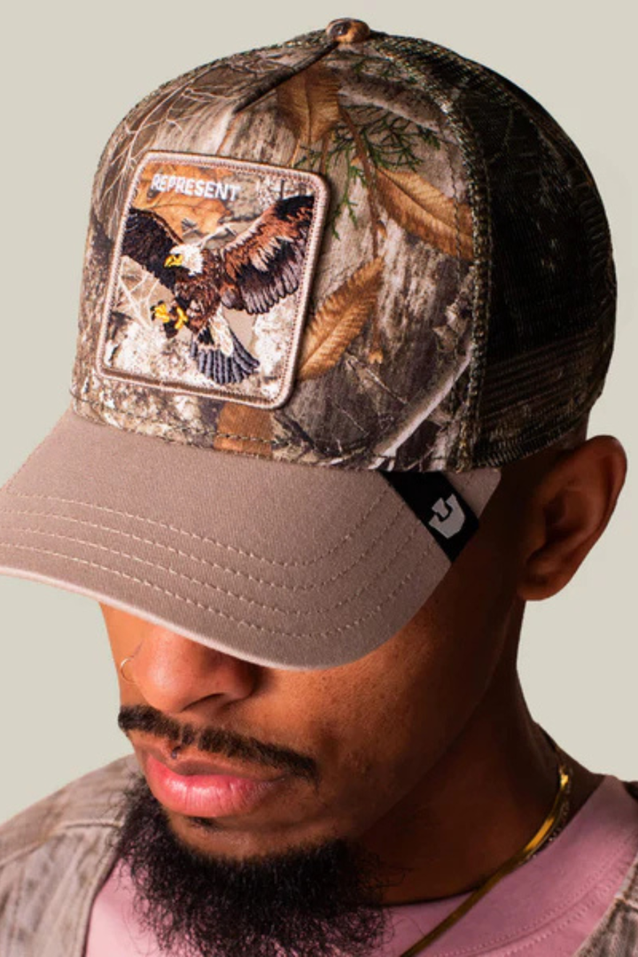 Realtree Edge Represent Eagle - Hot Peppers Clothing