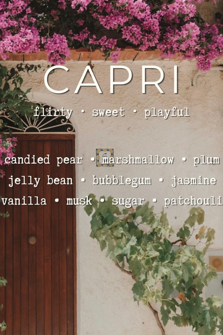 Coconut. Capri Perfume