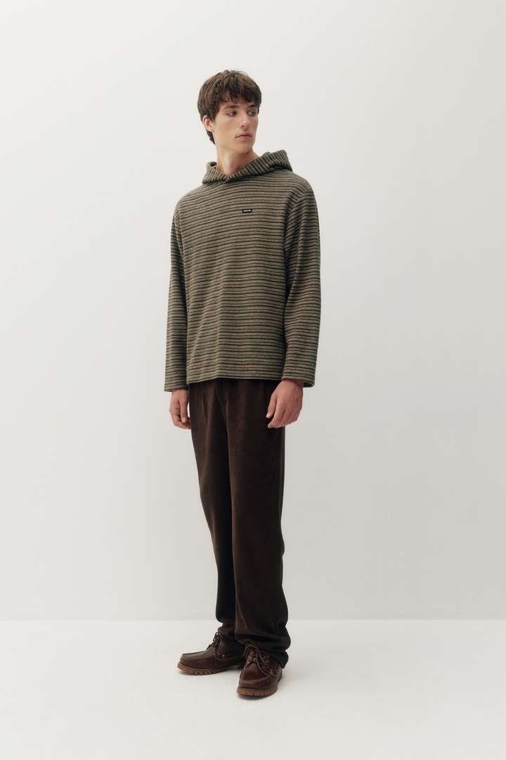Kuwalla Men’s Striped Hood Pullover