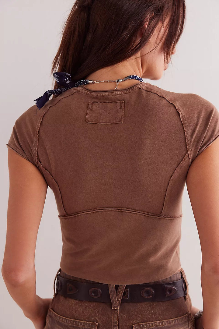 Protagonist Tee in Oiled Oak