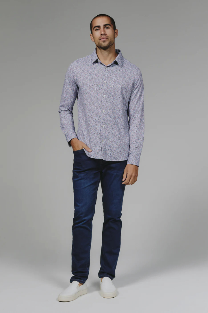 7 Diamond Prague Long Sleeve Shirt