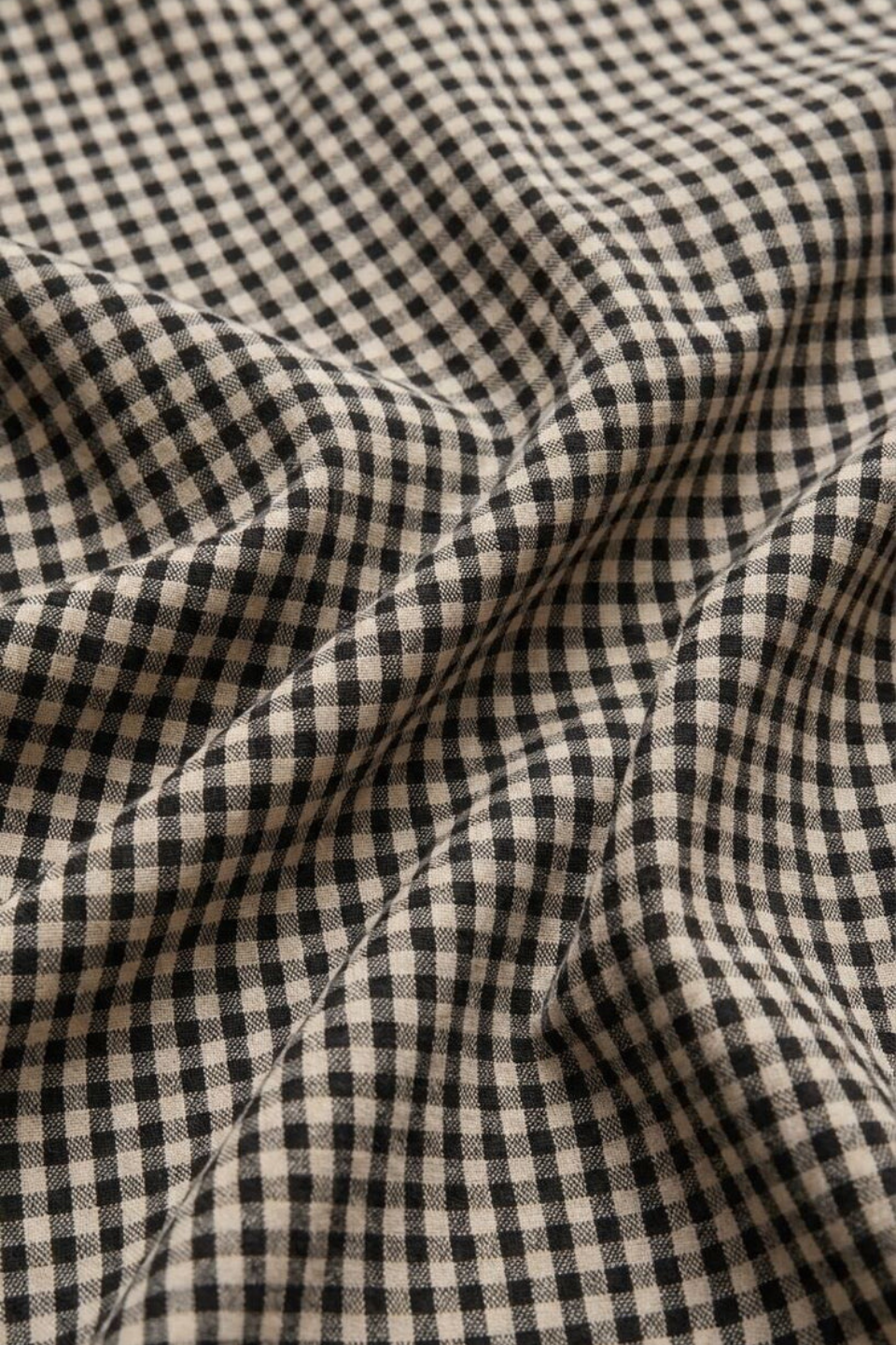 Z Supply Merit Cropped Gingham Linen Top