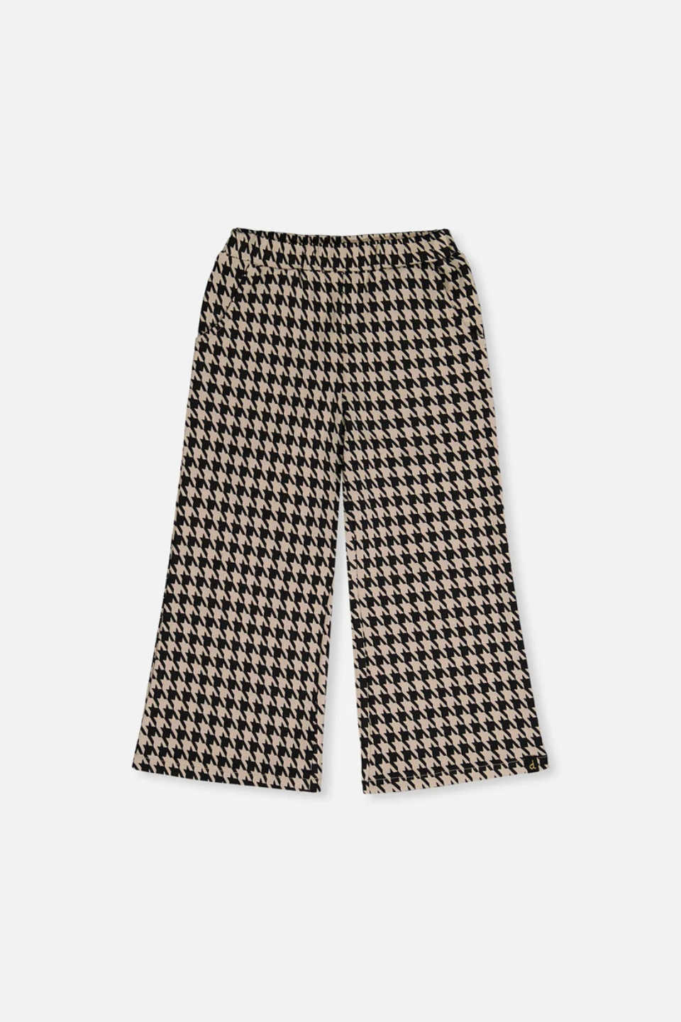 Deux Par Deux Flare Houndstooth Pants