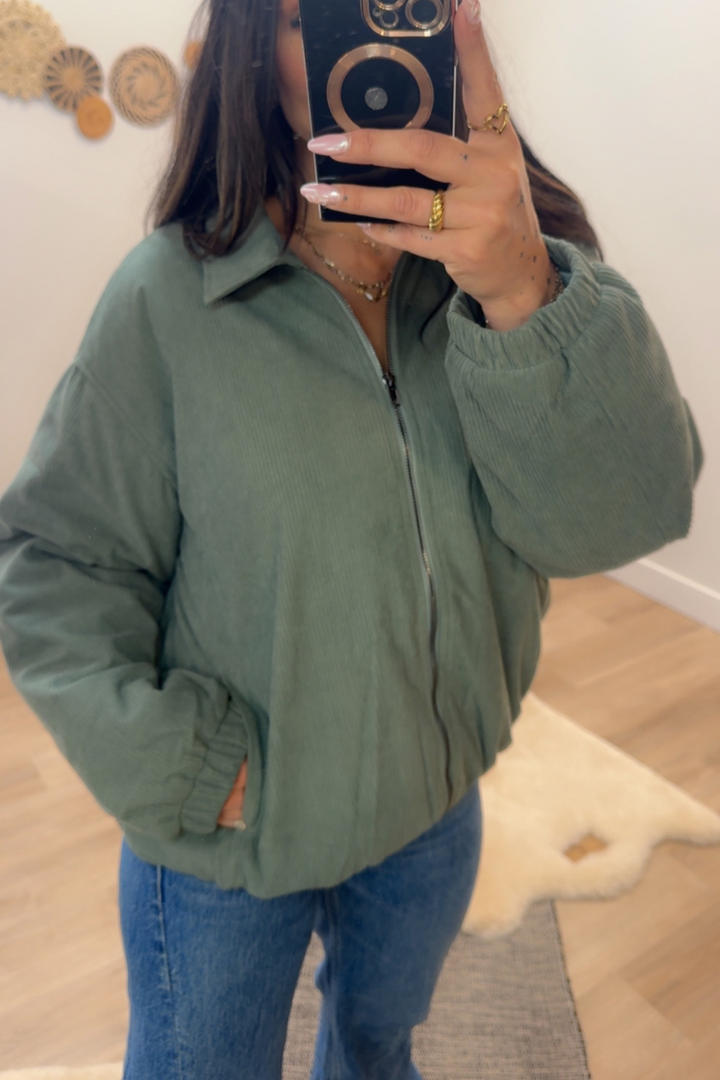 Oversized Corduroy Jacket