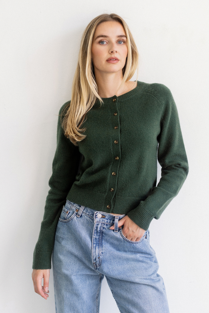 Brunette The Label Little Sister Cardigan