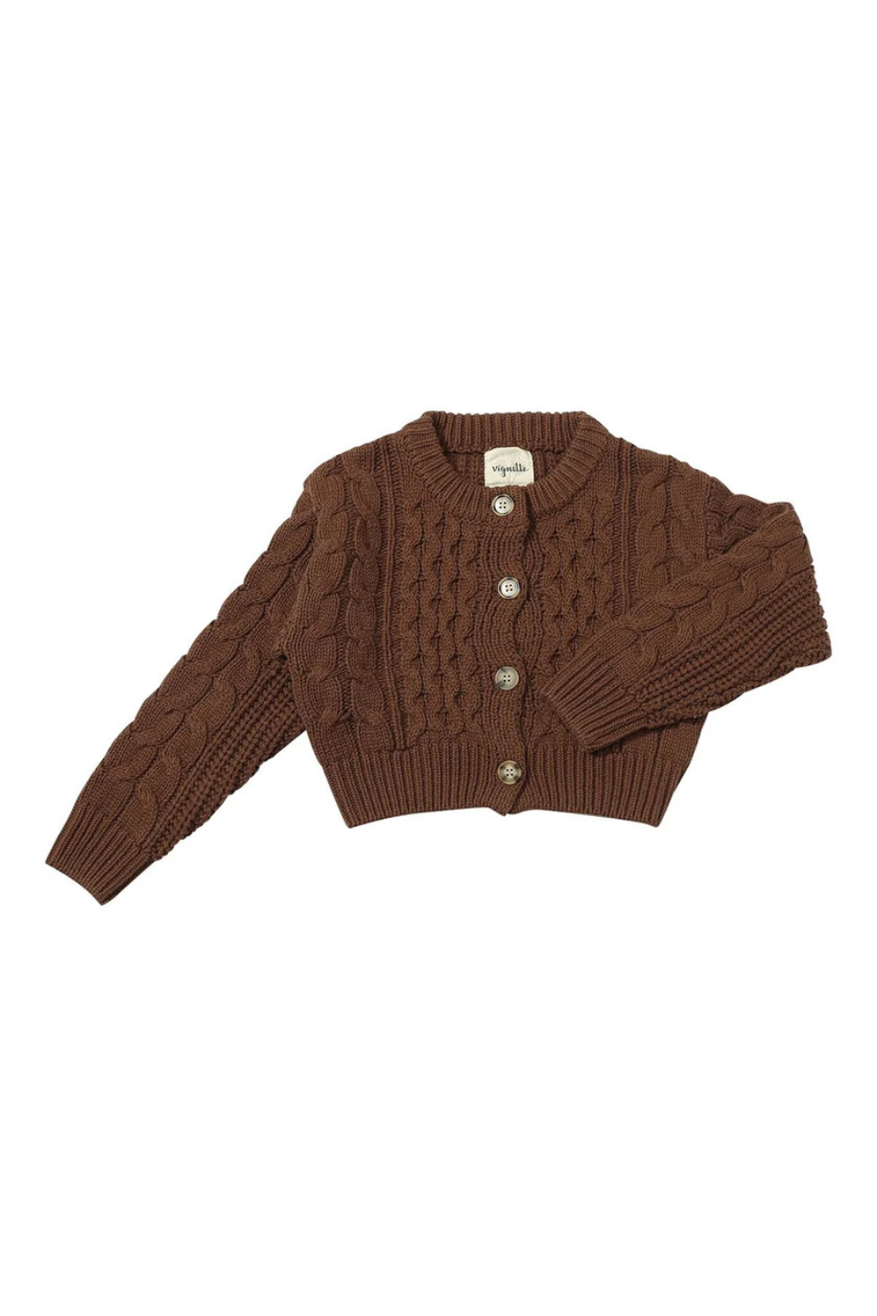 Evelyn Cardigan in Brown
