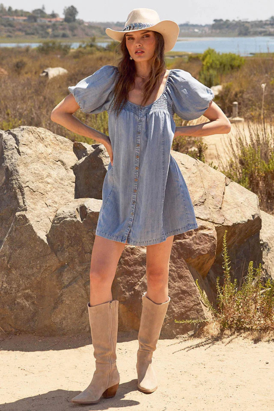 SALTWATER LUXE Seymore Mini Dress - Hot Peppers Clothing