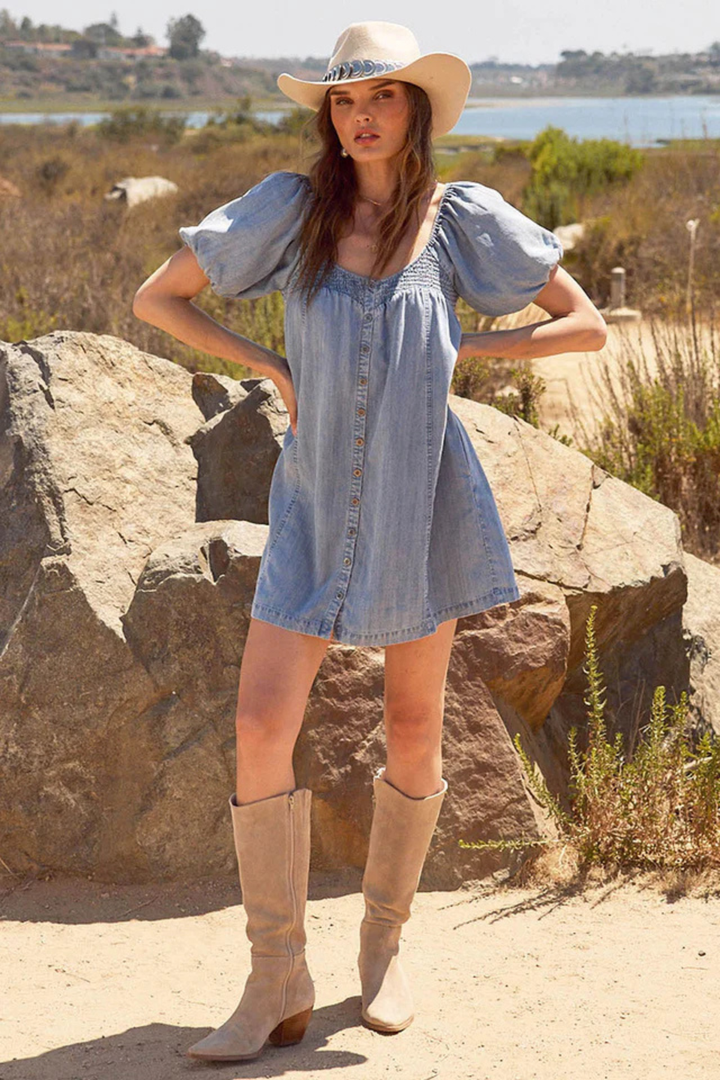 SALTWATER LUXE Seymore Mini Dress - Hot Peppers Clothing