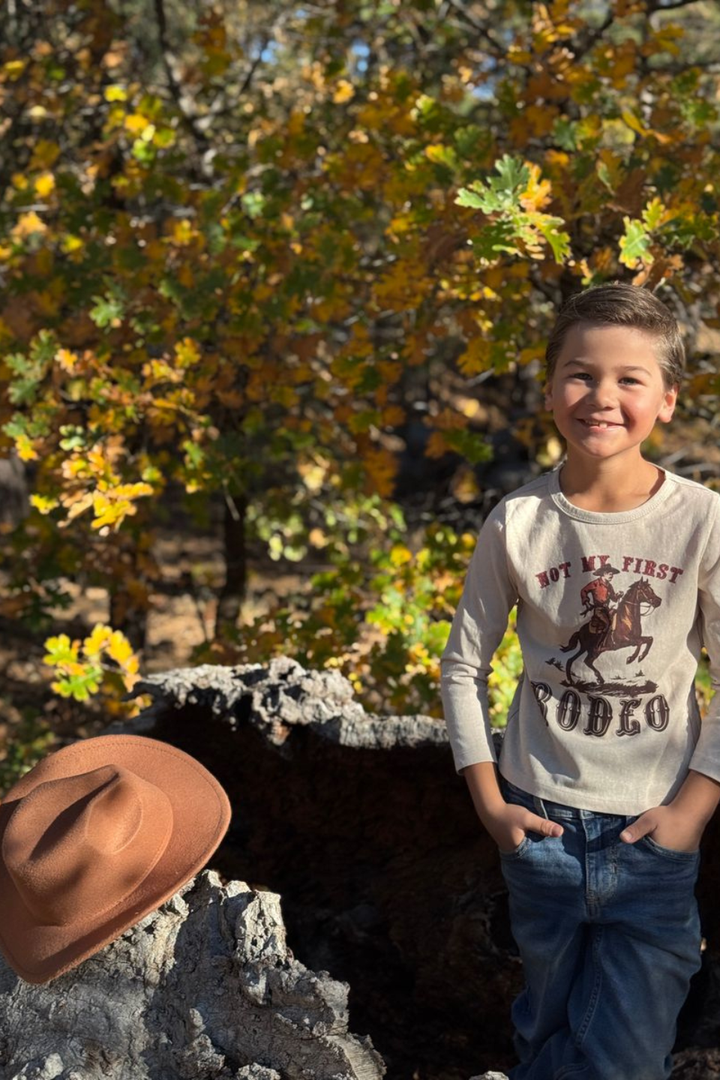Me &amp; Henry Cherokee Not my first rodeo Printed Tee