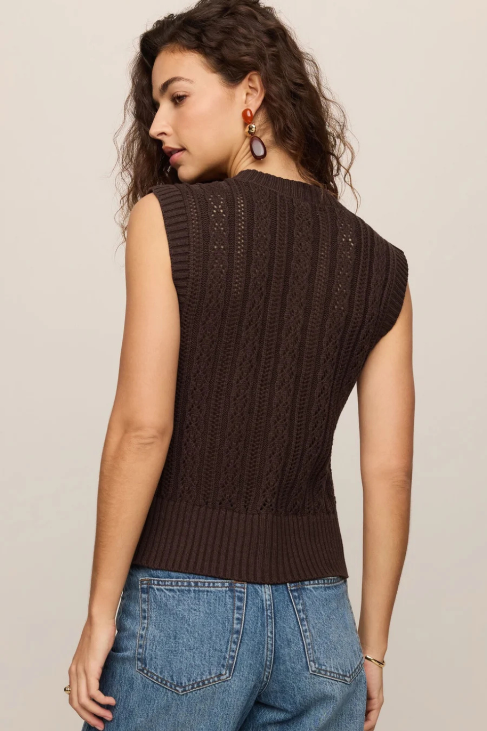 Z Supply Cabot Crochet Vest