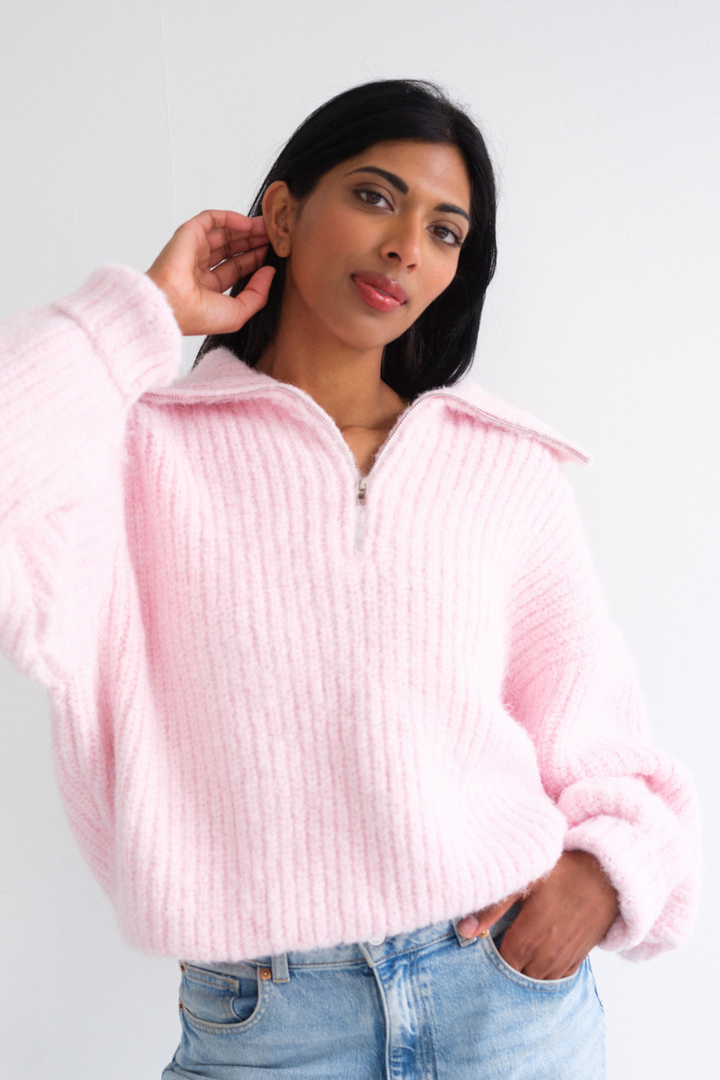 Trucker Neck Sweater