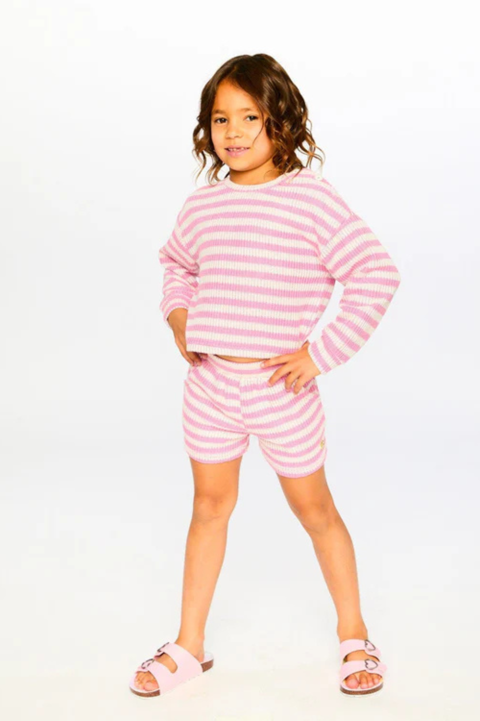 Striped Shorts - Hot Peppers Clothing