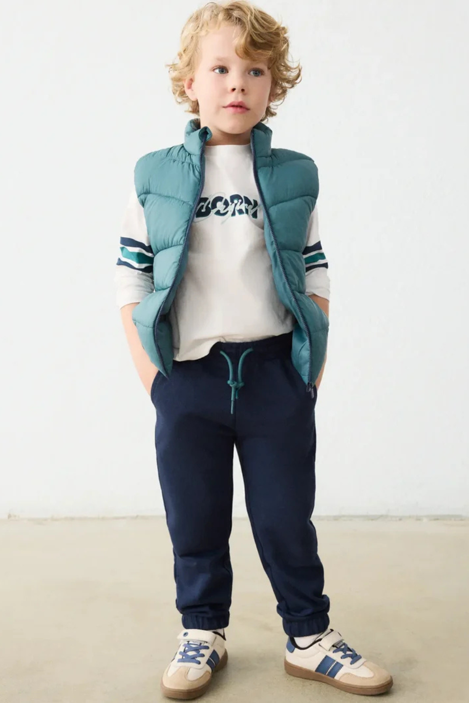 Mayoral Boy 3-Piece Tracksuit With Vest