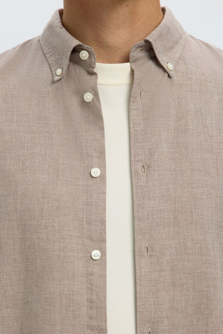 Selected Homme Regular Fit Cotton Shirt