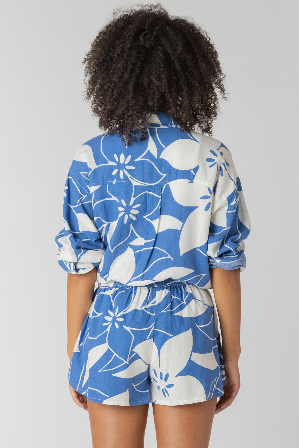Alfie Button Front Linen Shirt - Hot Peppers Clothing