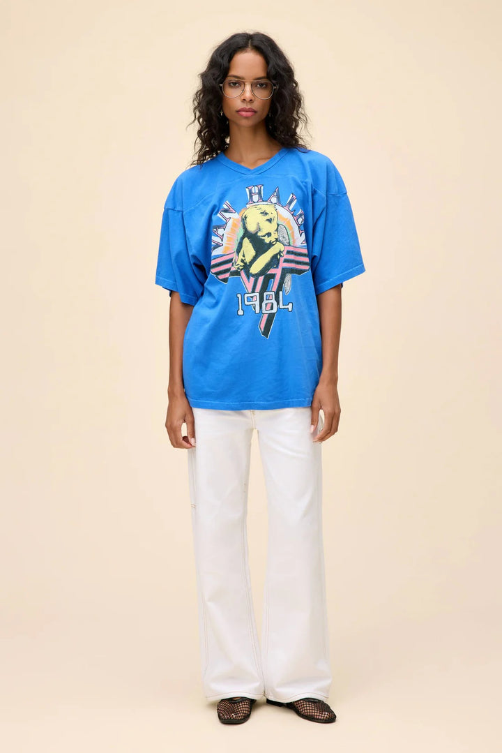 Van Halen 1984 Oversized Jersey Tee