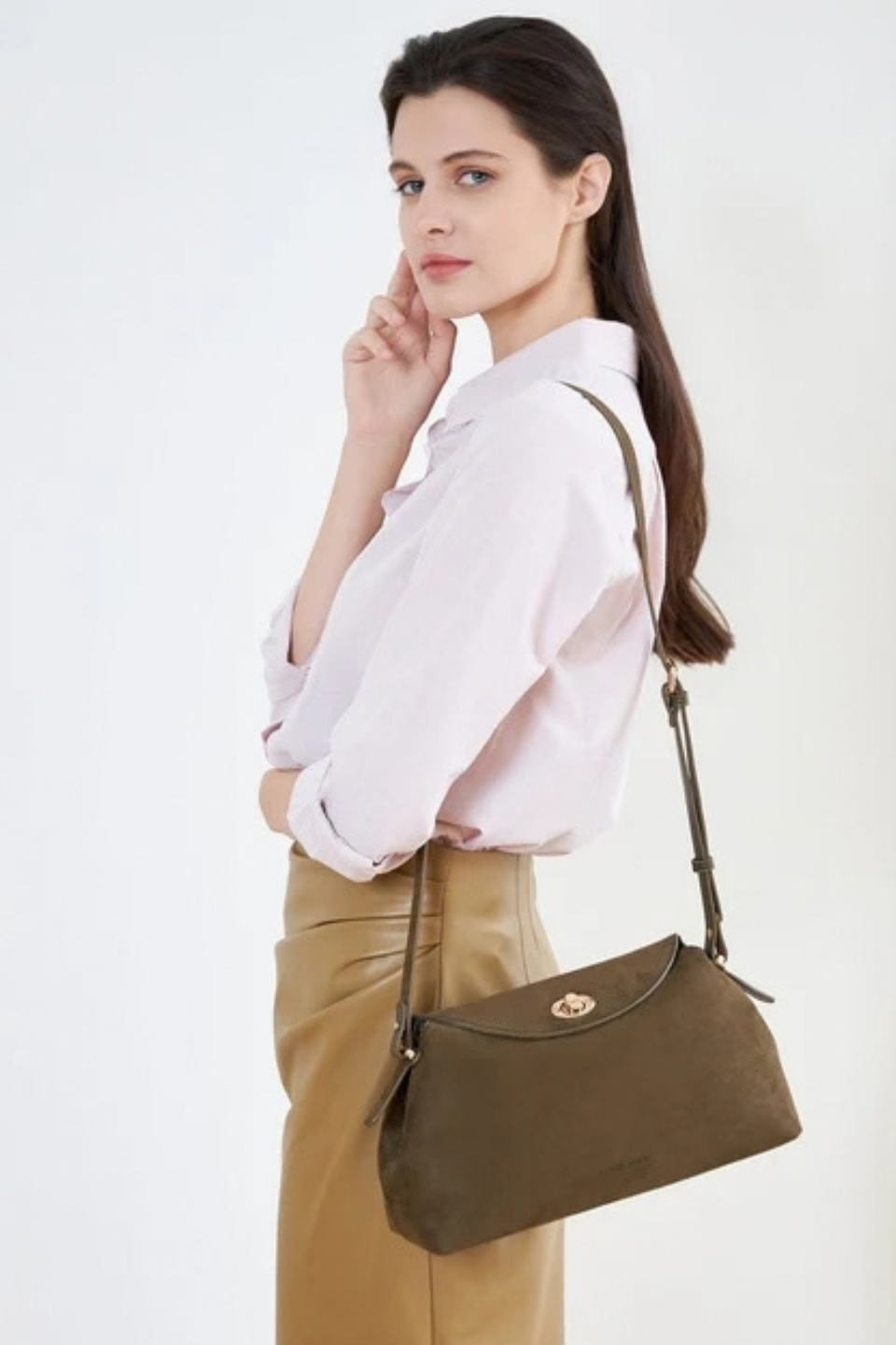 Louenhide Nicole Suedette Handbag