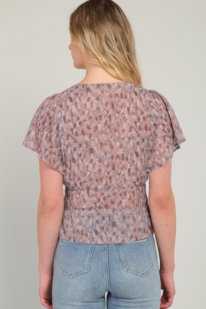 Dex Keira Smoking Waist Top