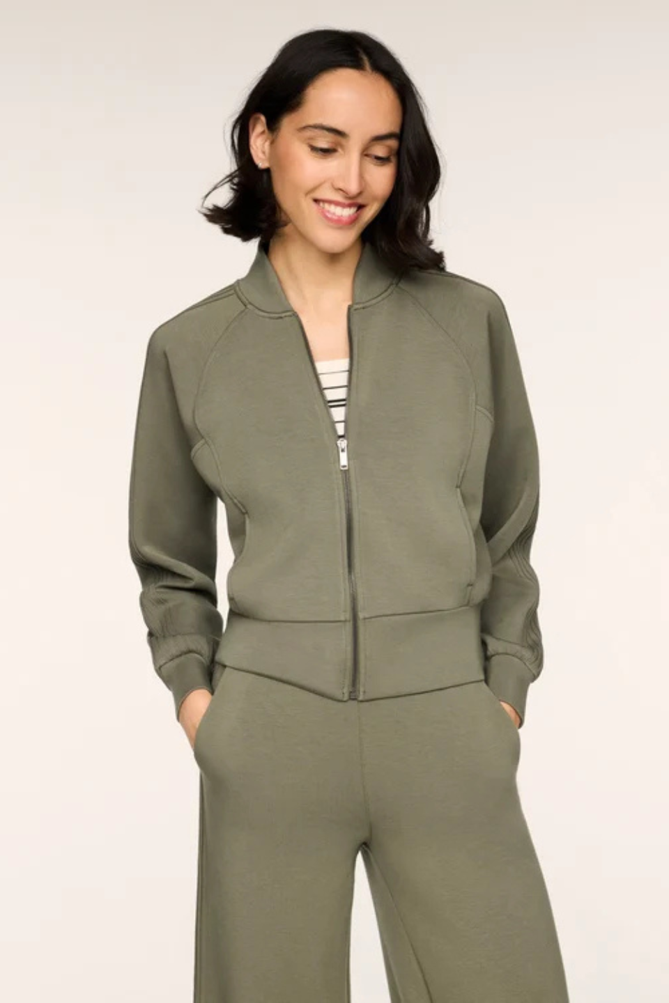 SPANX AirEssentials® Pintuck Track Jacket