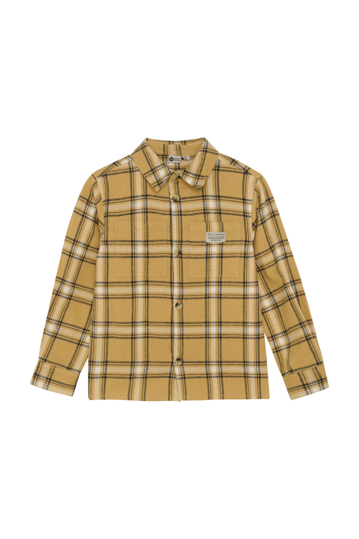 Shirt Check Print | Light Chestnut