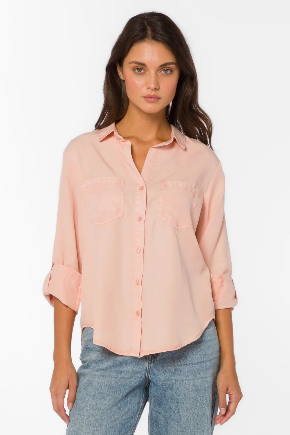 Sirena Rose Shirt - Hot Peppers Clothing