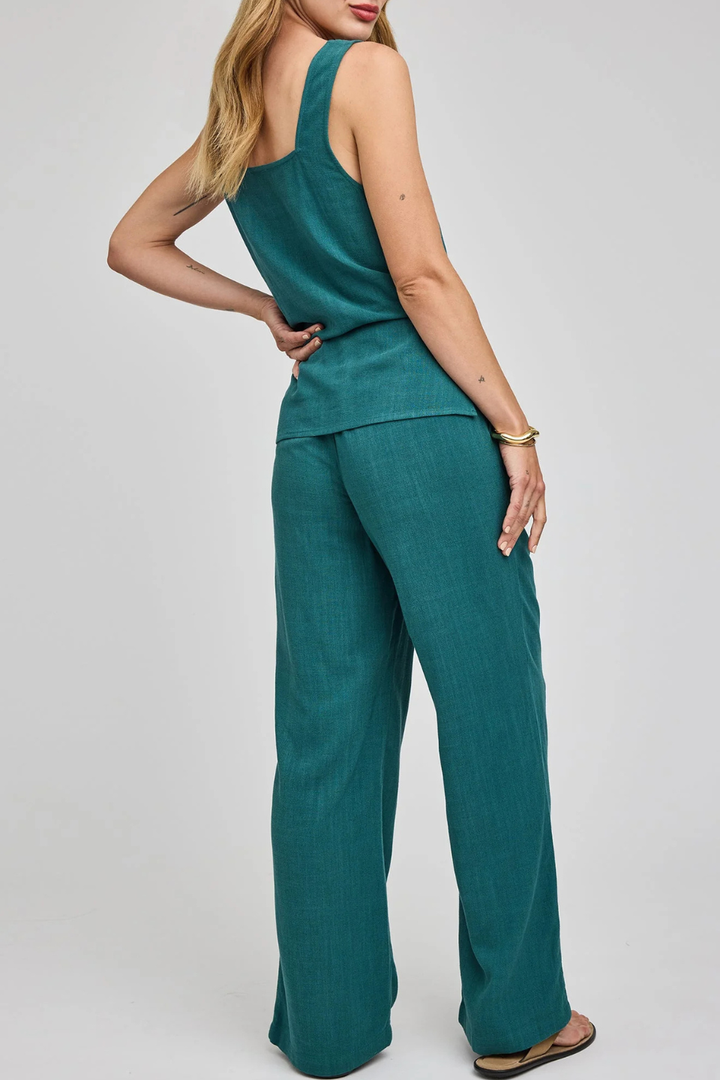 Finley Linen Pant - Hot Peppers Clothing