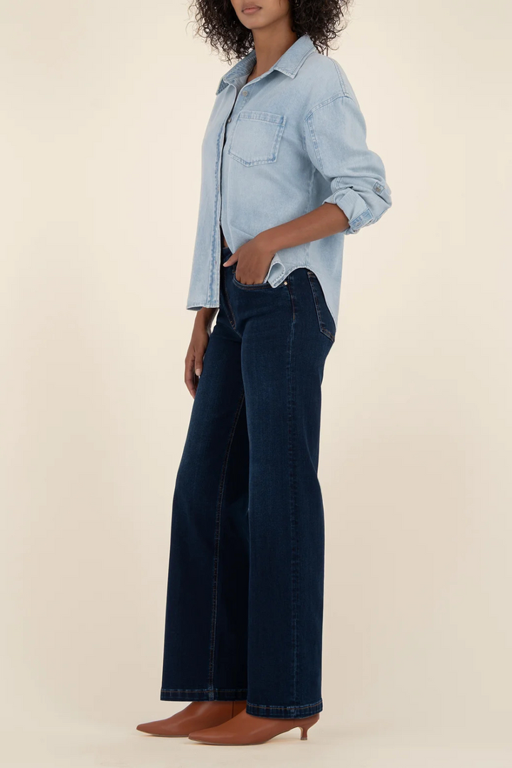 Jean High Rise Wide Leg