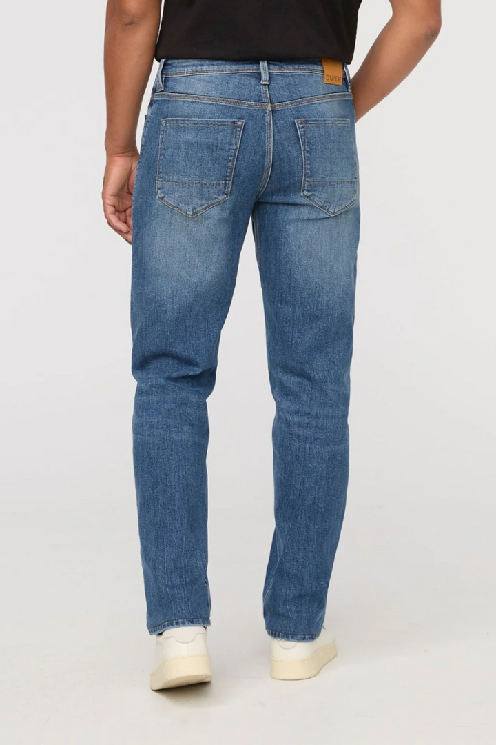 Performance Denim+ Relaxed Straight - Dust Storm Indigo