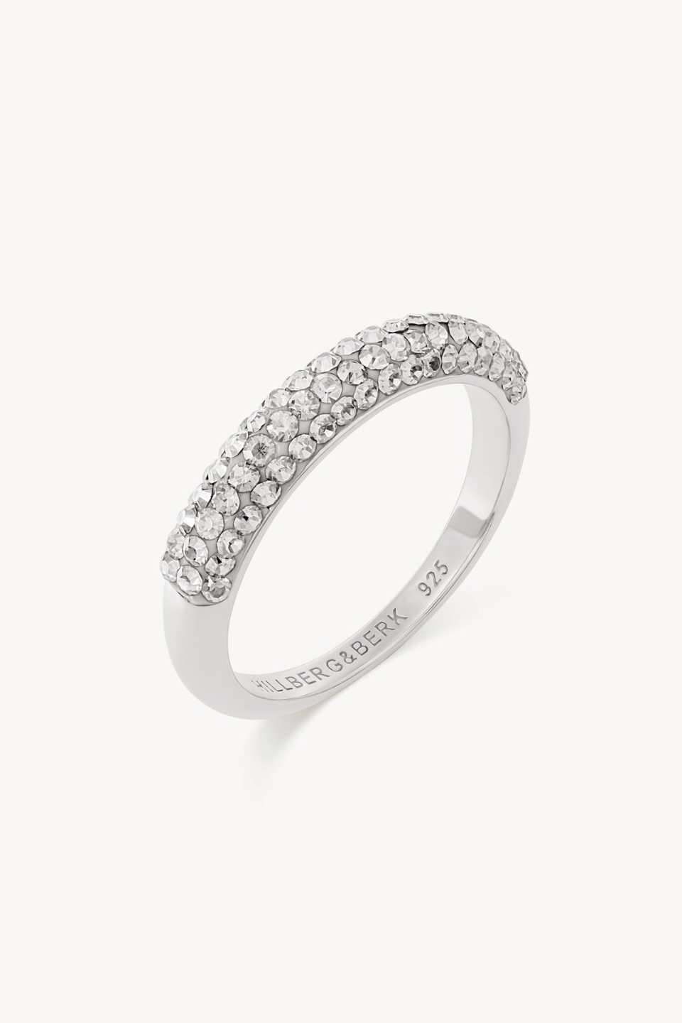 HILLBERG &amp; BERK Sparkle Stacker Ring
