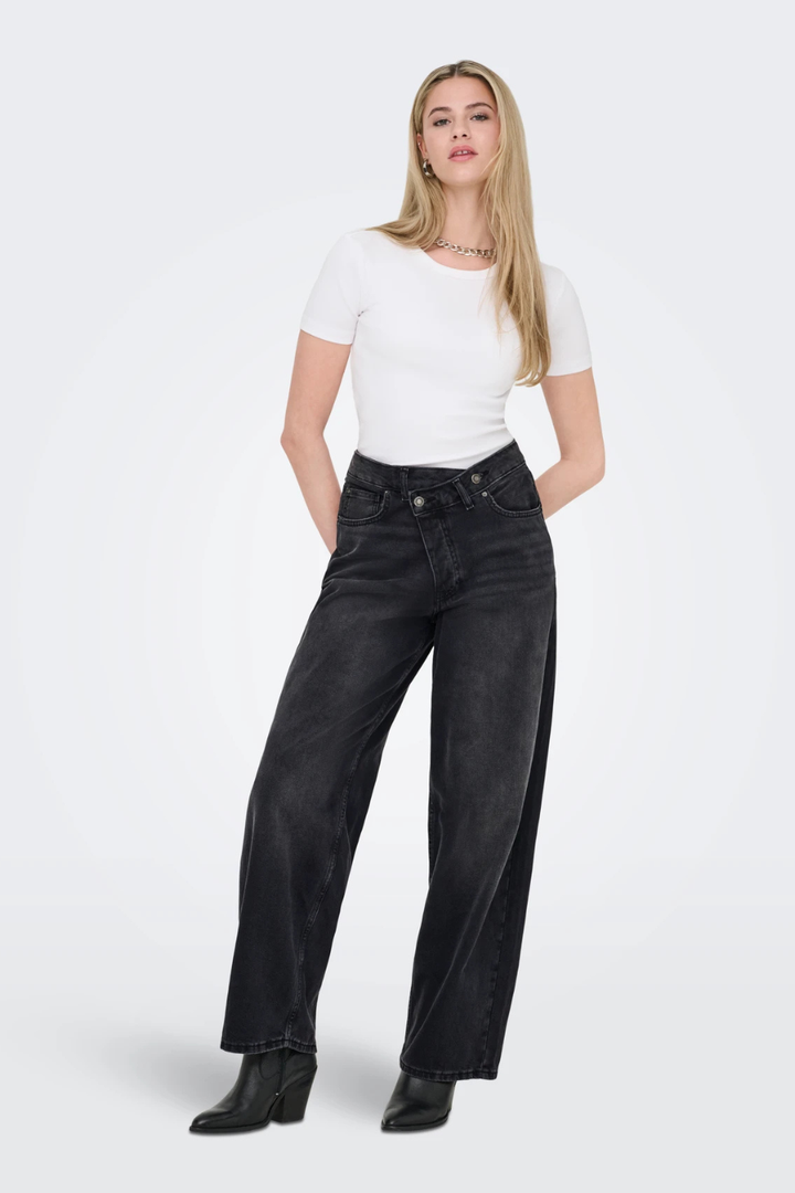 GIORGIA Mid waist Baggy Fit Jeans