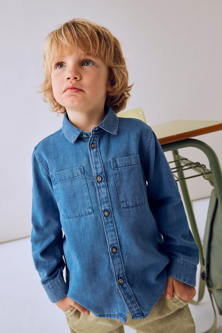 Denim Button-down
