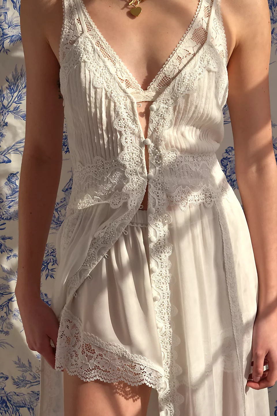 Free People Snowbird Maxi Top FREE PEOPLE