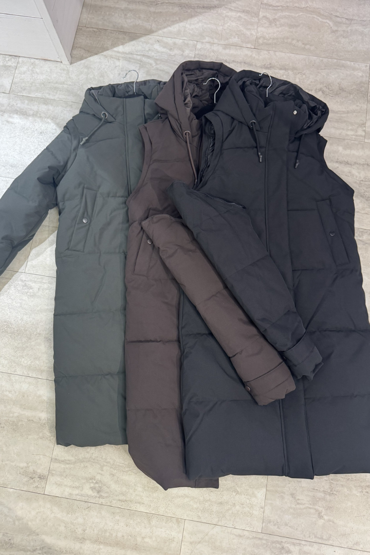 Margaret Coat in Chocolate