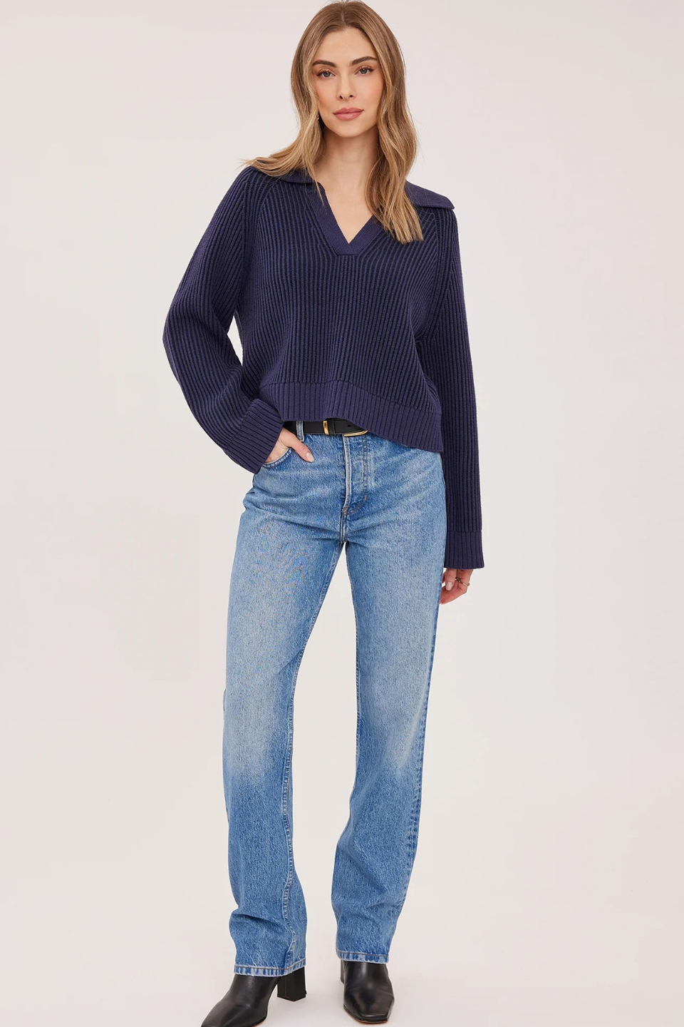 Gentle Fawn Xander V-Neck Sweater