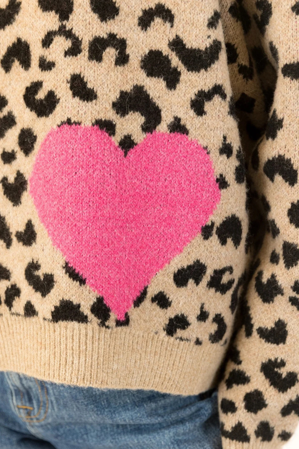 Jessie Animal Pullover Sweater
