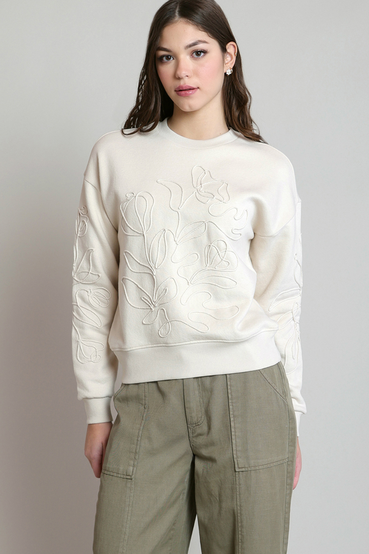Dex Naomi Embroidered Sweatshirt