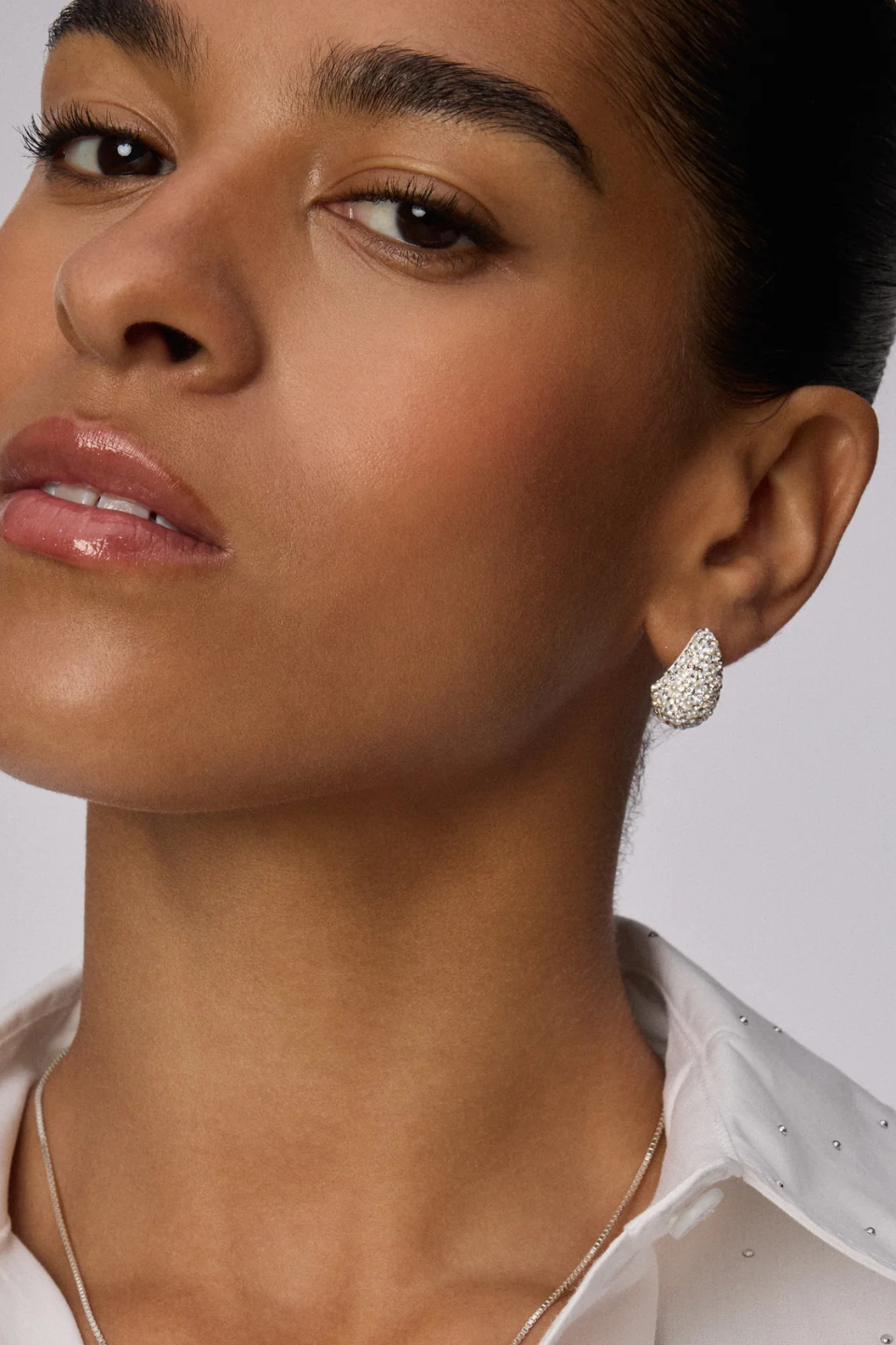 Glitz Mini Dream Puff™ Sparkle Stud Earrings