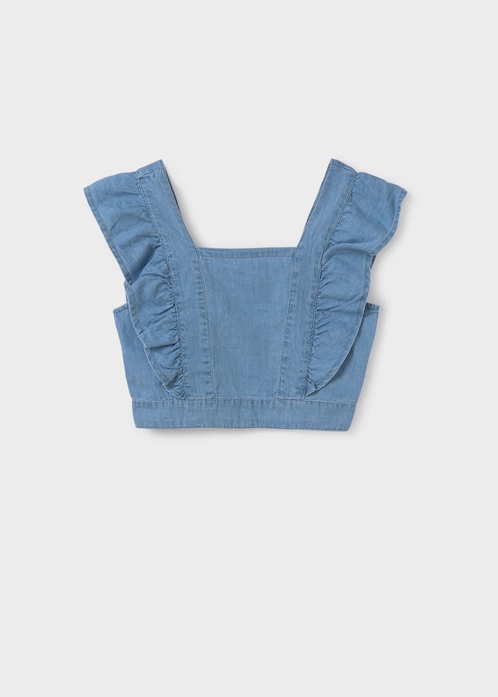 Ruffle Strap Top