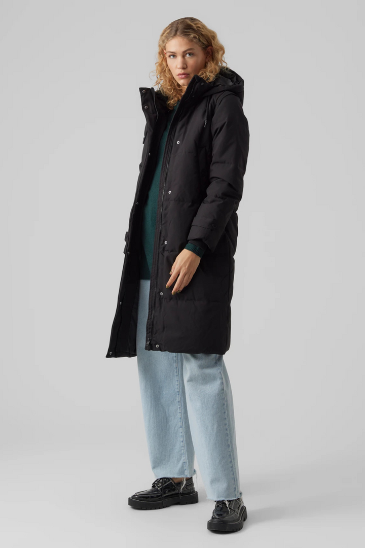 Margaret Coat in Black