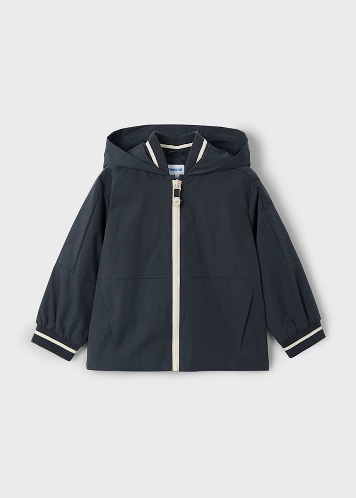 Contrast Cuff Windbreaker