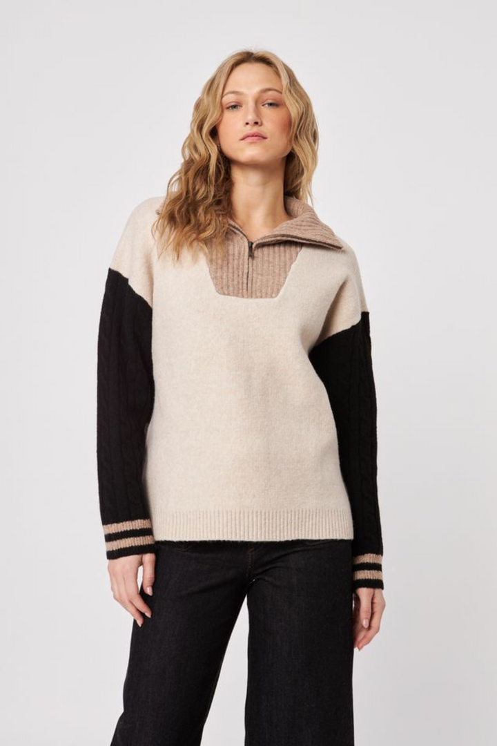 Gary Quarter-Zip Sweater
