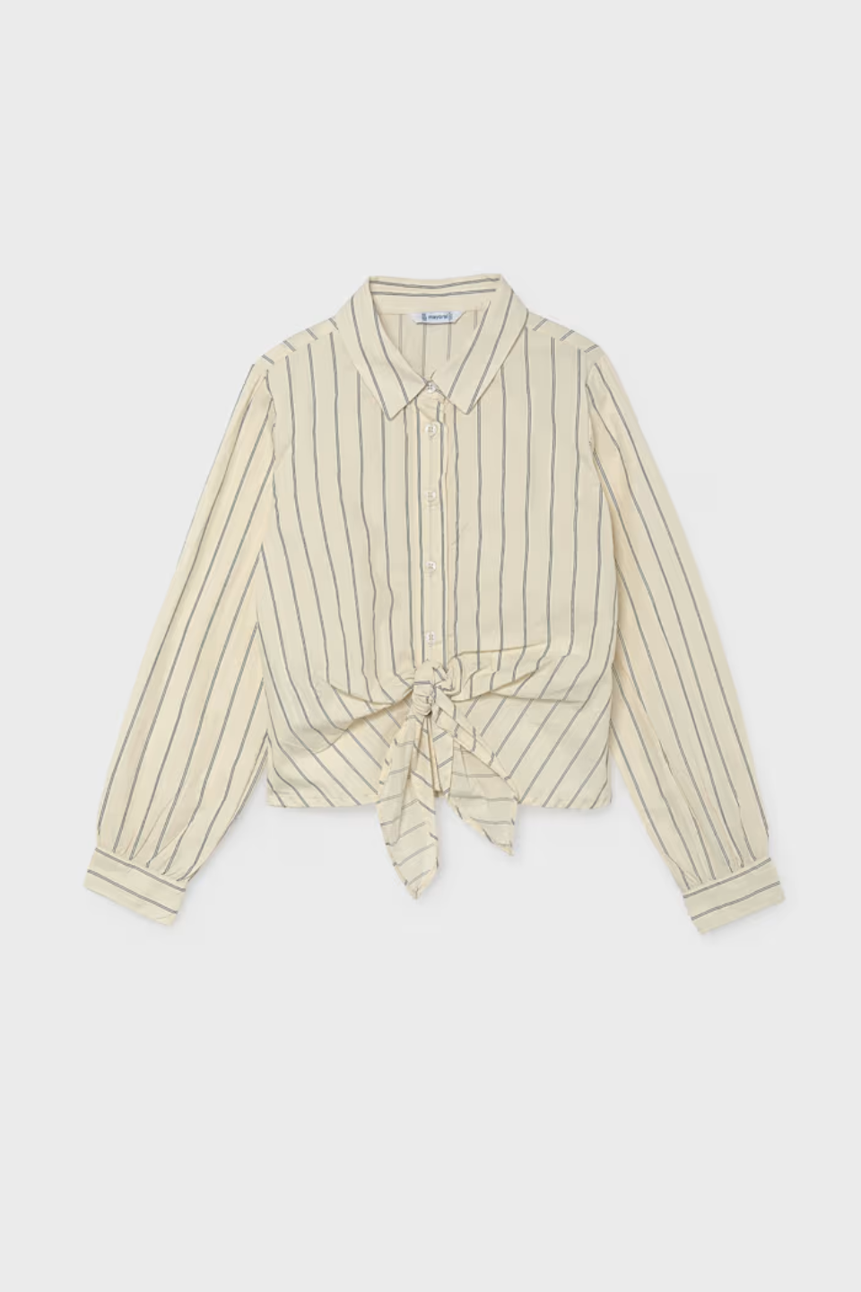 Mayoral Girl Tie-Front Blouse