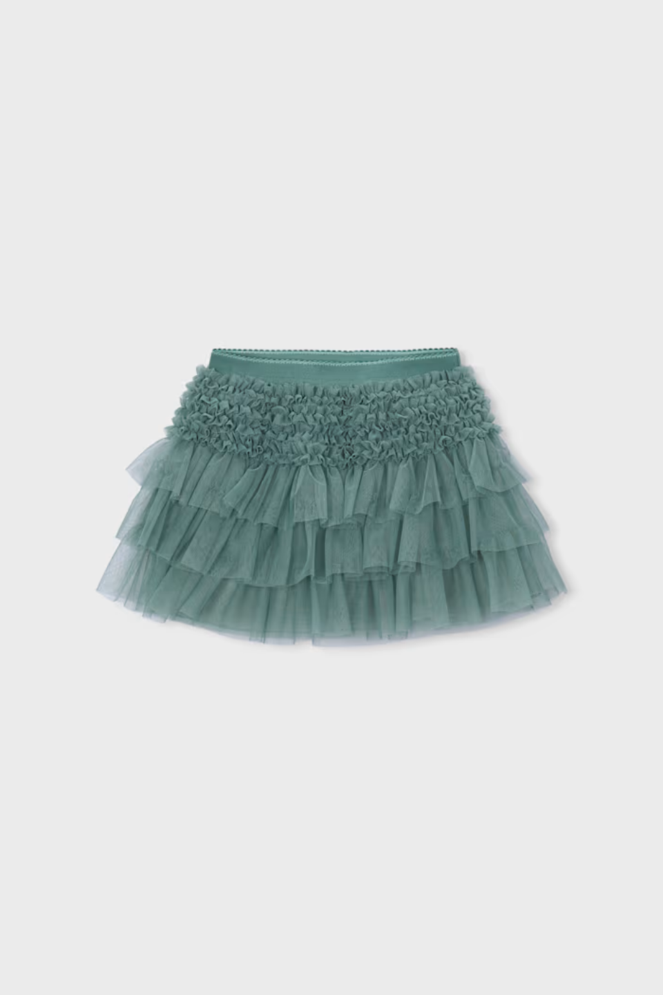 Mayoral Girl Ruffle Tulle Skirt