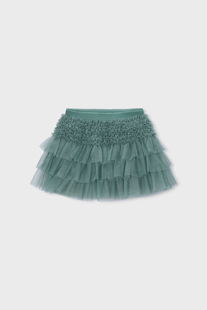 Mayoral Girl Ruffle Tulle Skirt