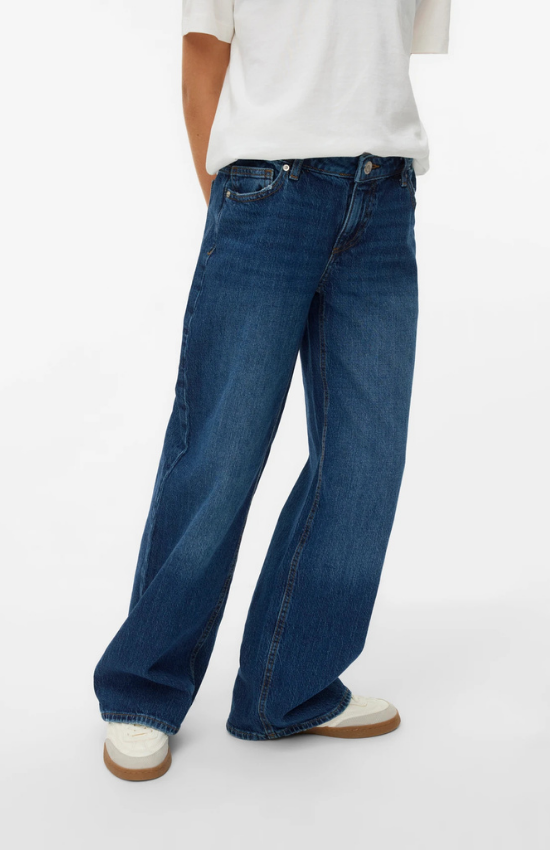 VANESSA Low rise Wide Leg Fit Jeans