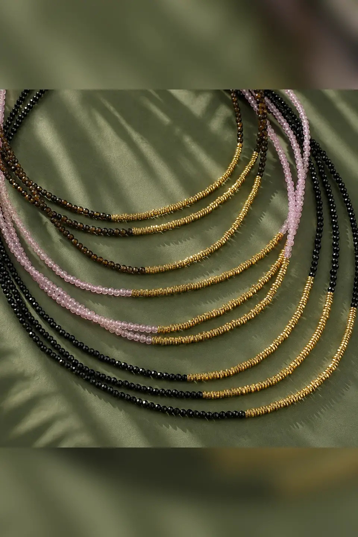 DBL Designs Good Energy Black Onyx Gemstone Necklace